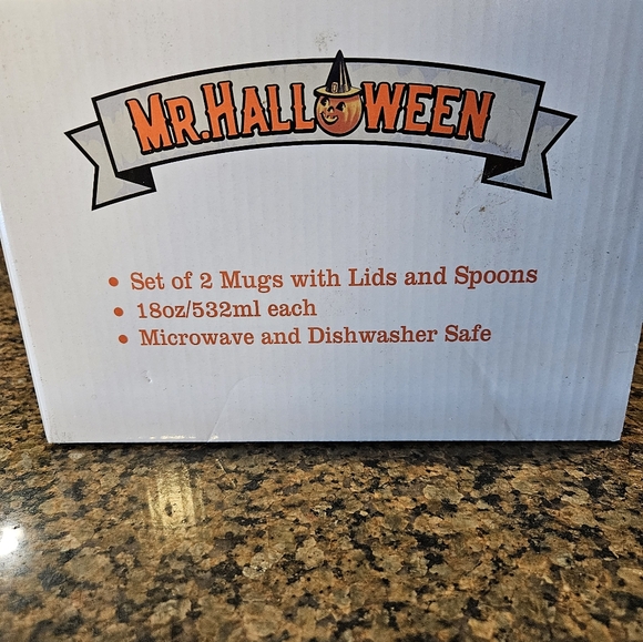 Mr. Halloween Candy Corn Mugs - Picture 2 of 9